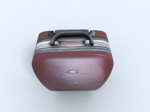 travel suitcase 3 3D 模型