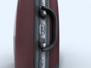 travel suitcase 3 3D 模型