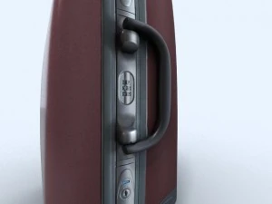 travel suitcase 3 3D Model