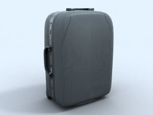 travel suitcase 4 3D Model