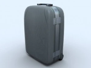 travel suitcase 4 3D Model