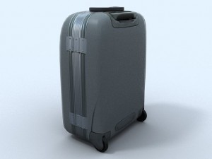 travel suitcase 4 Modelo 3D