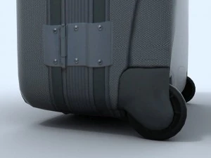 travel suitcase 4 3D Model