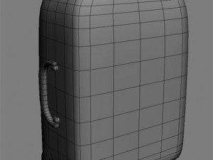travel suitcase 4 Modelo 3D