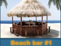 beach bar 1 3D Модель