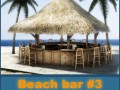beach bar 3 3D Модель