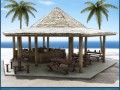 beach bar 5 3D Модель