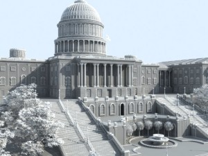 capitol building 3D Model