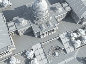 capitol building 3D Model