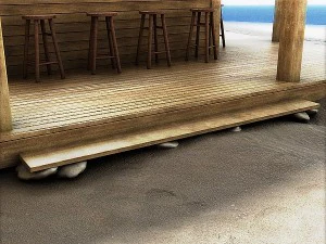 beach bars set 3D Model