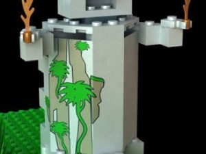 big lego scene Model 3D