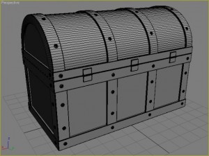 treasure chest 3D Модель