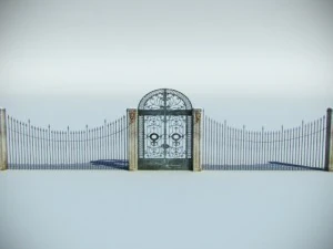 ornamental gate 3D Model