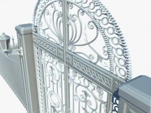 ornamental gate 3D Model