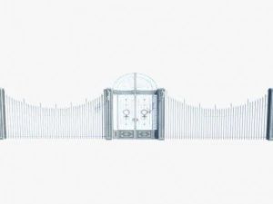 ornamental gate 3D Model