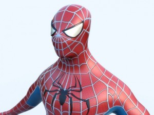 spiderman 3D 모델