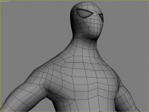 spiderman 3D 모델