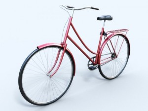 old bicycle 3D मॉडल