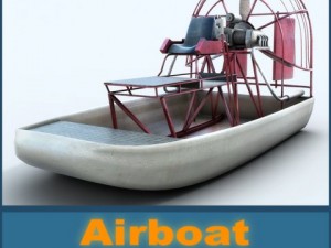 airboat 3D 模型