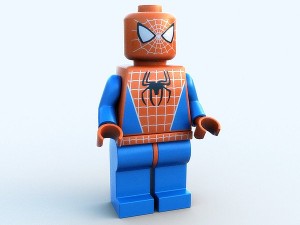 lego movie figures set 3D 模型