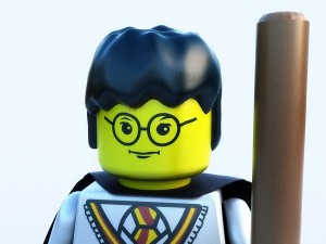 lego movie figures set 3D 模型
