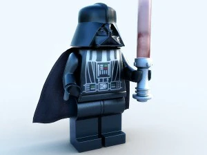 lego movie figures set 3D Model