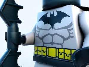 lego movie figures set 3D Model
