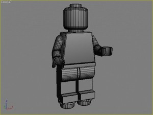 lego movie figures set 3D 模型