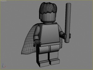 lego movie figures set 3D 模型