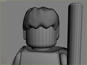 lego movie figures set 3D Model