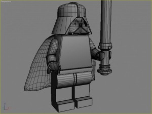 lego movie figures set 3D 模型