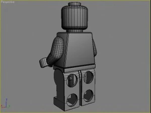 lego movie figures set 3D Model