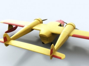 conwing l-16 seaduck Modelo 3D