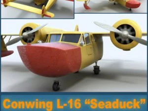 conwing l-16 seaduck 3D Model