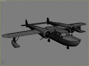 conwing l-16 seaduck 3D Model