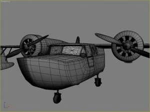 conwing l-16 seaduck 3D Model
