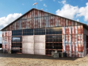 hangar Model 3D
