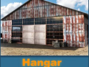 hangar 3D Model