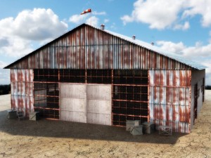 hangar Model 3D