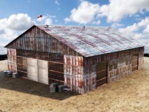 hangar Model 3D