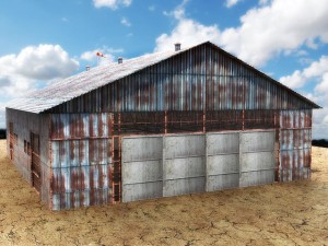 hangar Model 3D