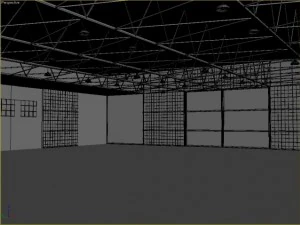 hangar 3D Model