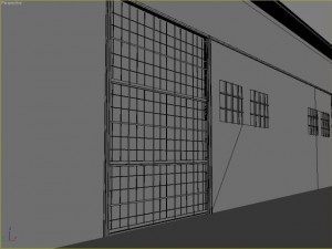 hangar Model 3D