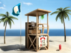 lifeguard tower 1 3D 模型
