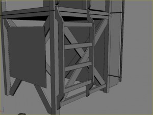 lifeguard tower 1 3D 模型