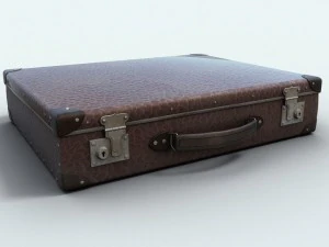 maleta velha Modelo 3D