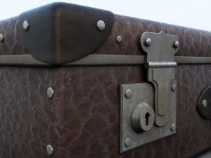 old briefcase Modelo 3D