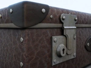 old briefcase 3D Model