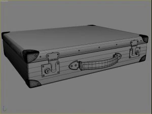 old briefcase 3D Model