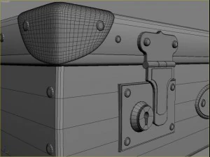 old briefcase 3D Model